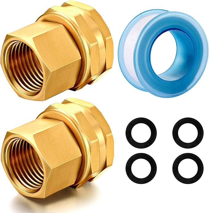 YELUN Solid brass Garden Hose Fittings Connectors Adapter