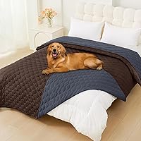 Vista 150 de Smiry Manta impermeable para cama de perro de 30 x 53 pulgadas, suave manta reversible para mascotas, lavable, a prueba de fugas, para sofá