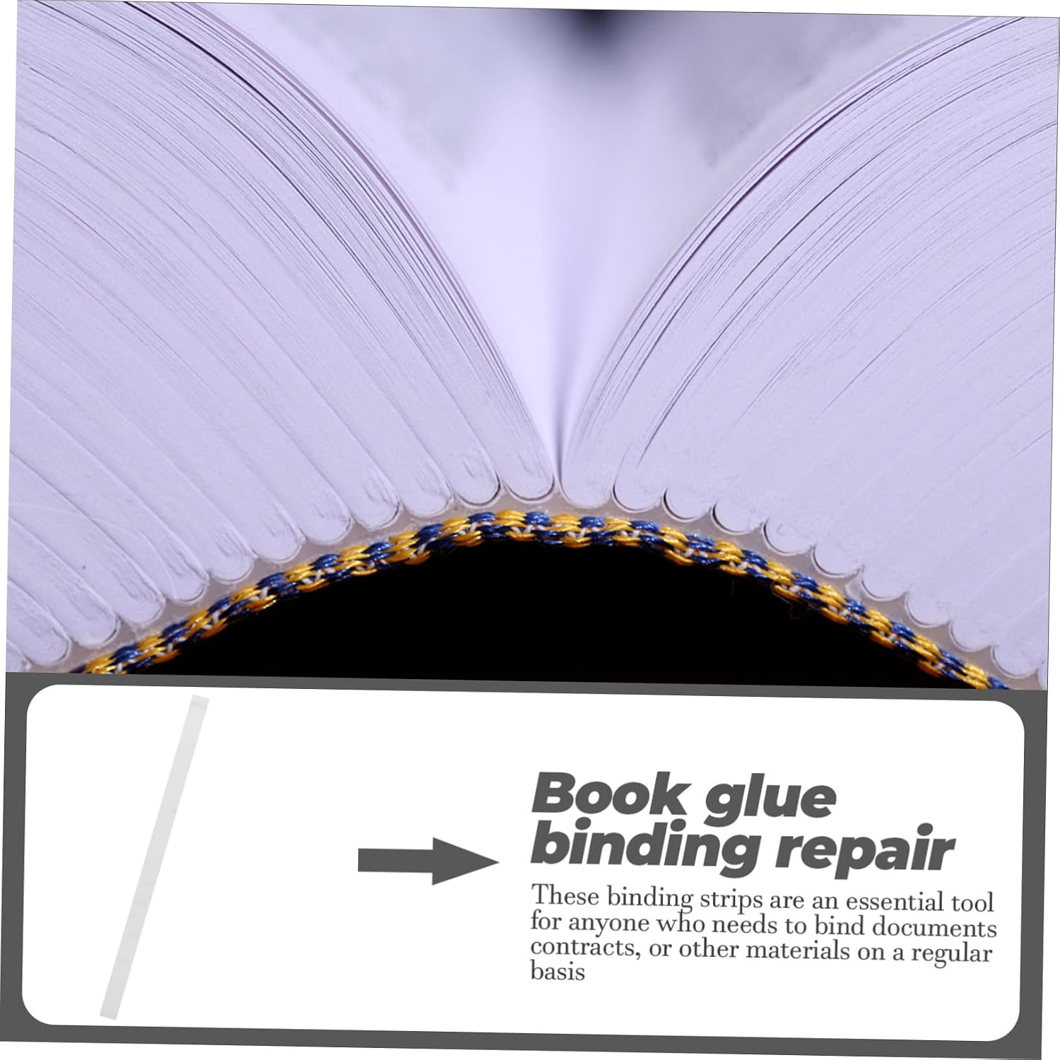 30pcs Book Repair Tapes Archival Glue Strips for Bookbinding Craft Tape Mesh Backing Adhesive for Scrapbooking