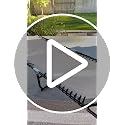 Outsunny Folding Chaise Lounge Chair Outdoor Mesh Seat Gray | Patio Sun Tanning Chair, Outdoor Chaise Lounge, Breathable Mesh Seat, Beach, Poolside, Yard image 7