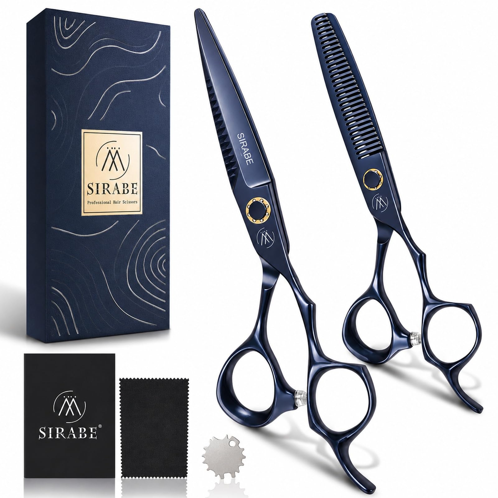 Sirabe 6.7 Inch Professional Hair Cutting Kit