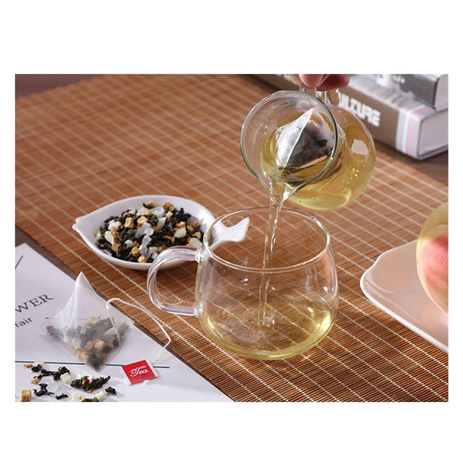 Herbata Oolong Brzoskwiniowo-Brzoskwiniowa (10 szt.) - Nadaje się zarówno do parzenia na gorąco, jak i na zimno. Owocowy(5pcs)