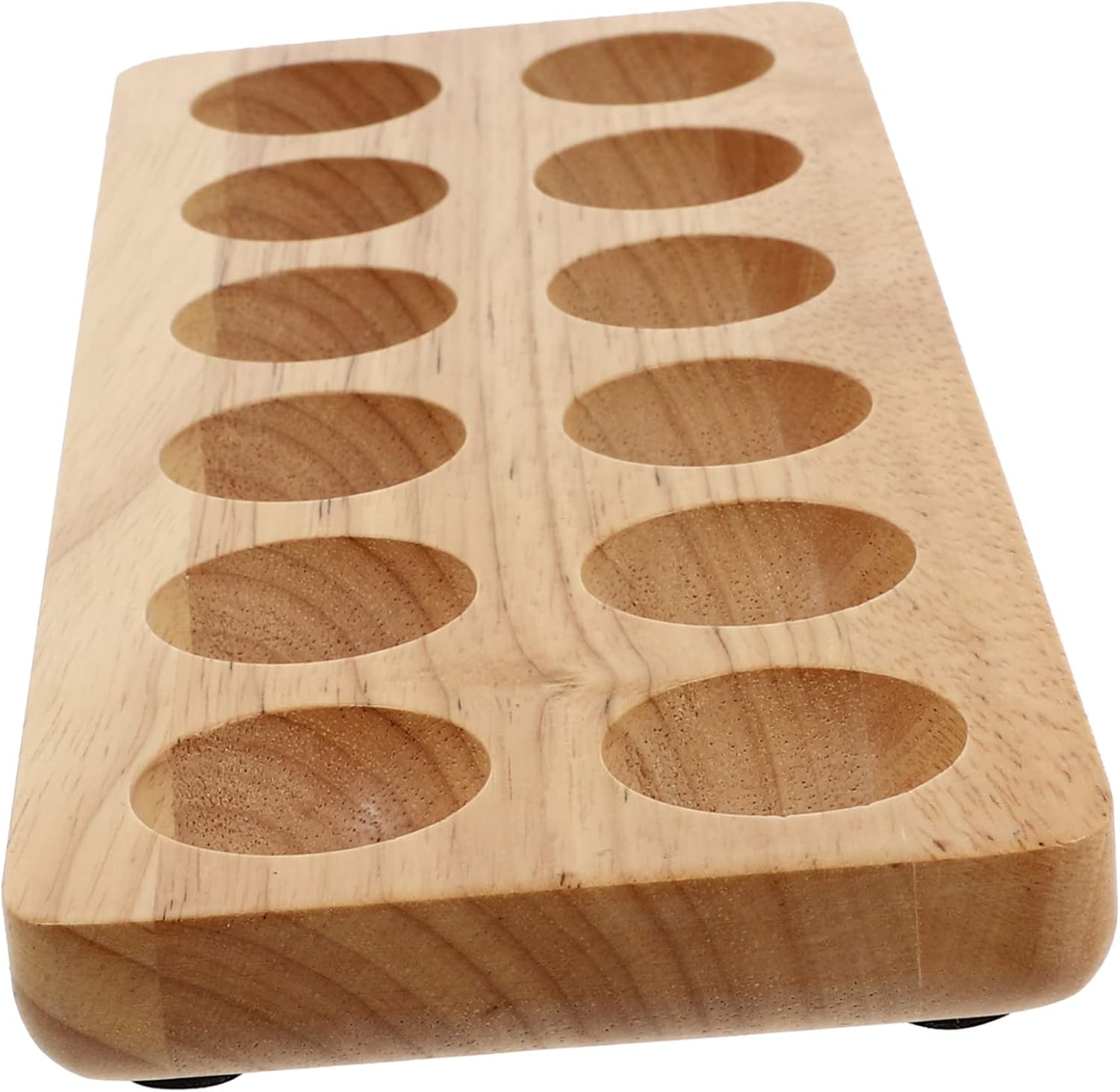 Wooden Egg Tray Holder Kitchen Countertop Storage Egg Organizer for Display