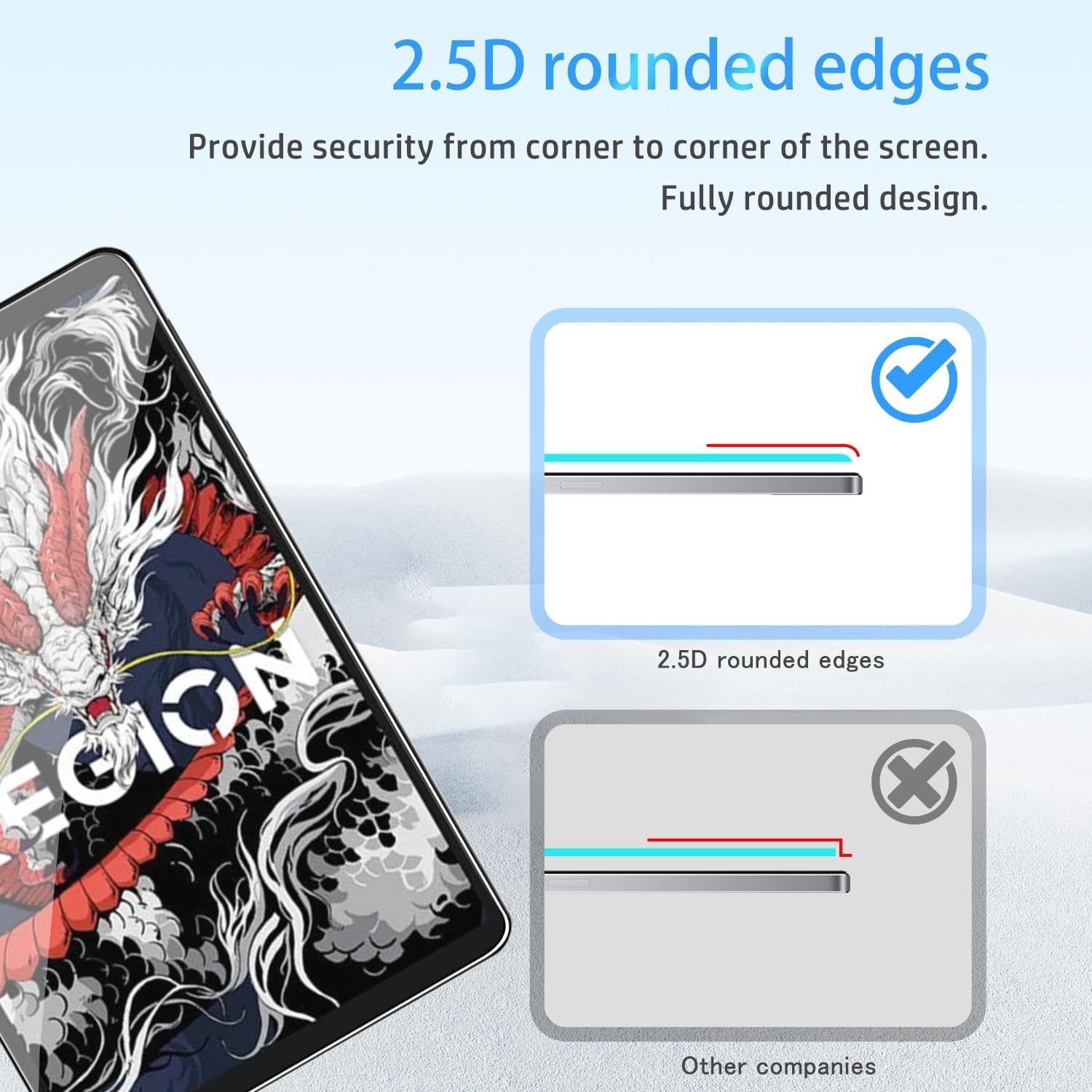 Amazon.co.jp: Gosento For Lenovo Legion Y700 2025 8.8インチ ガラス