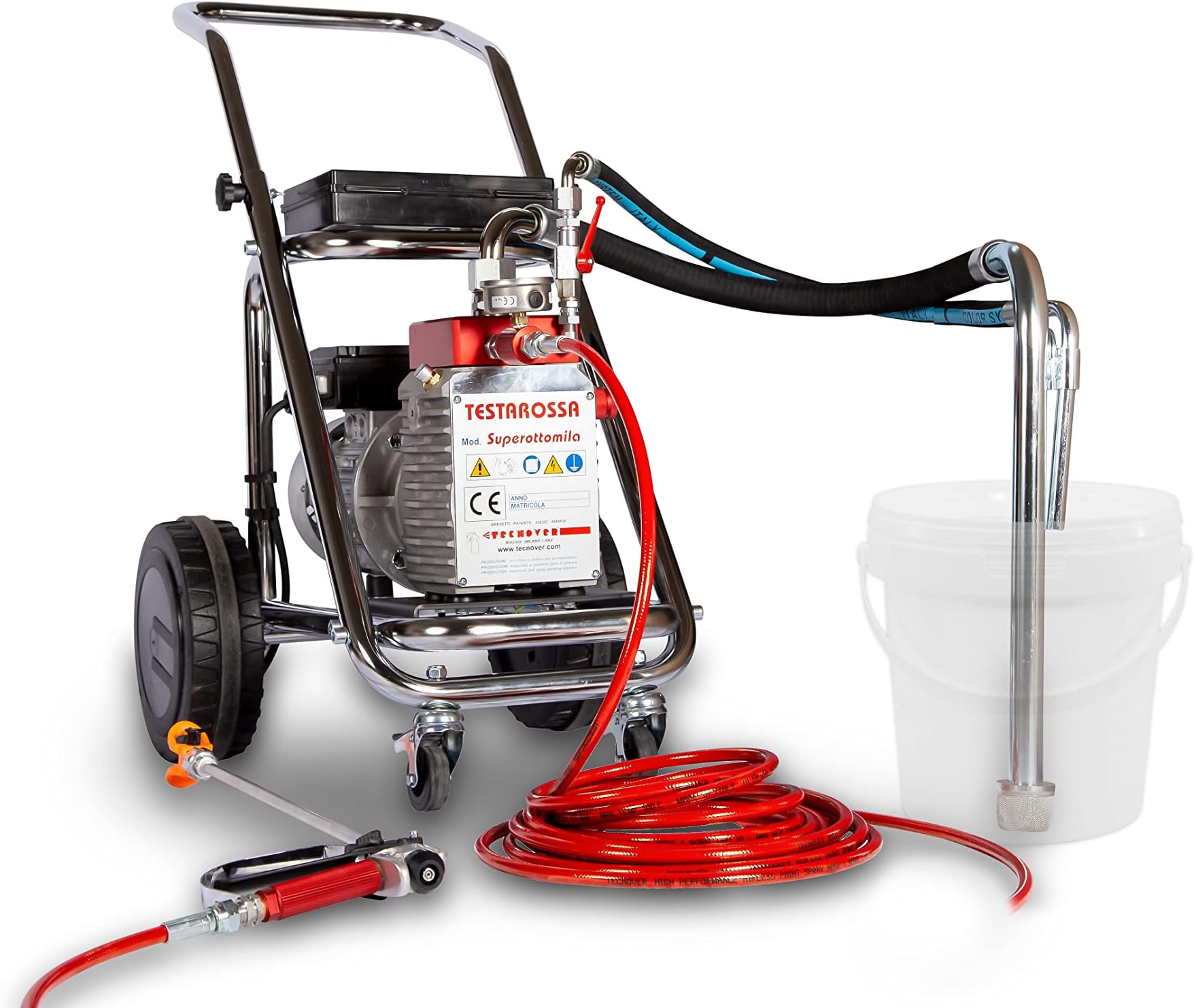 TECNOVER Airless pump model Testarossa Supereight-thousand for spray painting