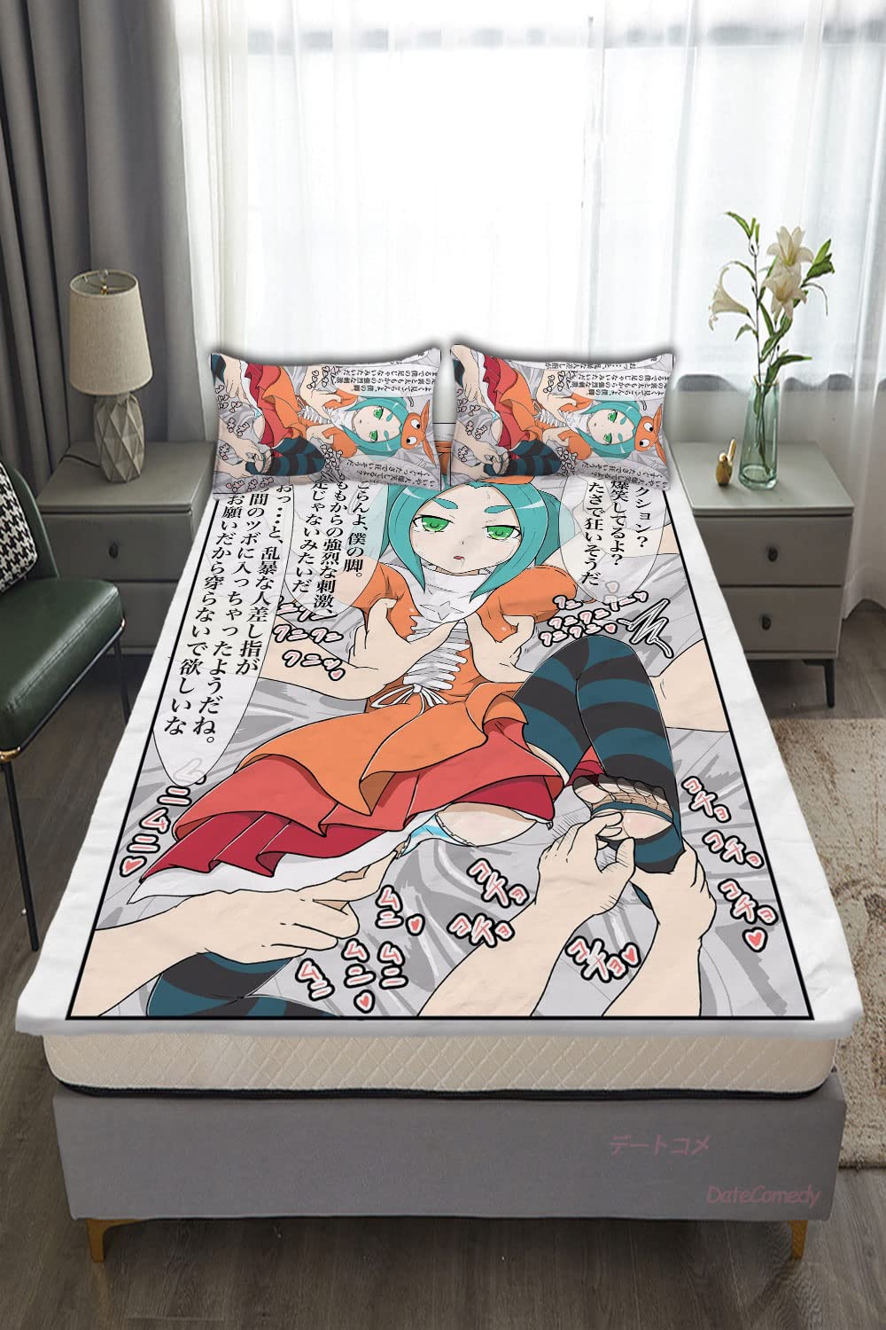 Amazon.co.jp: デートコメ 化物語 物語シリーズ 斧乃木 余接 寝具3点