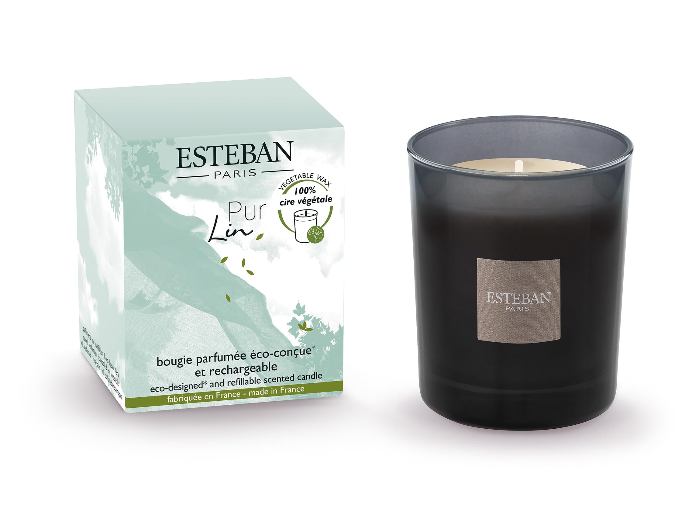 Esteban Paris PUR LIN - Vela aromática (180 g)