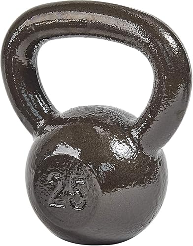 Miniatura 2 de Signature Fitness Pesa rusa sólida y lisa, ajustable, hierro fundido, base de goma para entrenamiento de fuerza, gimnasio en casa