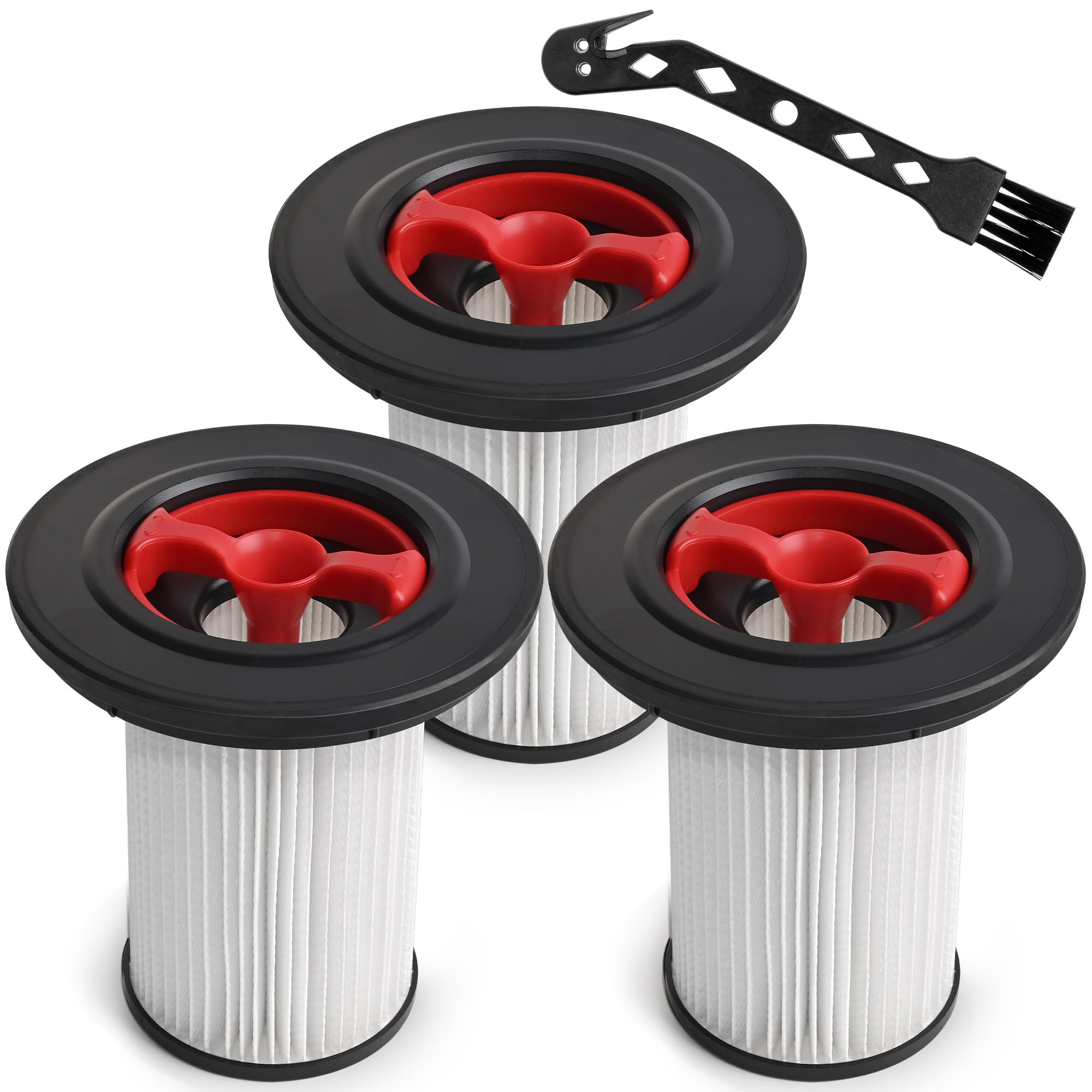 HOUSEMAX 3 Stück Ersatzfilter für Bosch Unlimited Gen2 Serie8 Staubsauger, HEPA Filter mit Reinigungsbürste, kompatibel mit Bosch 12036642/12023349