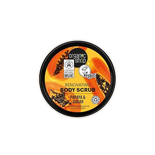 Miniatura 2 de Organic Shop Exfoliante Corporal Natural Jugoso Papaya y Azúcar 8.5 fl oz