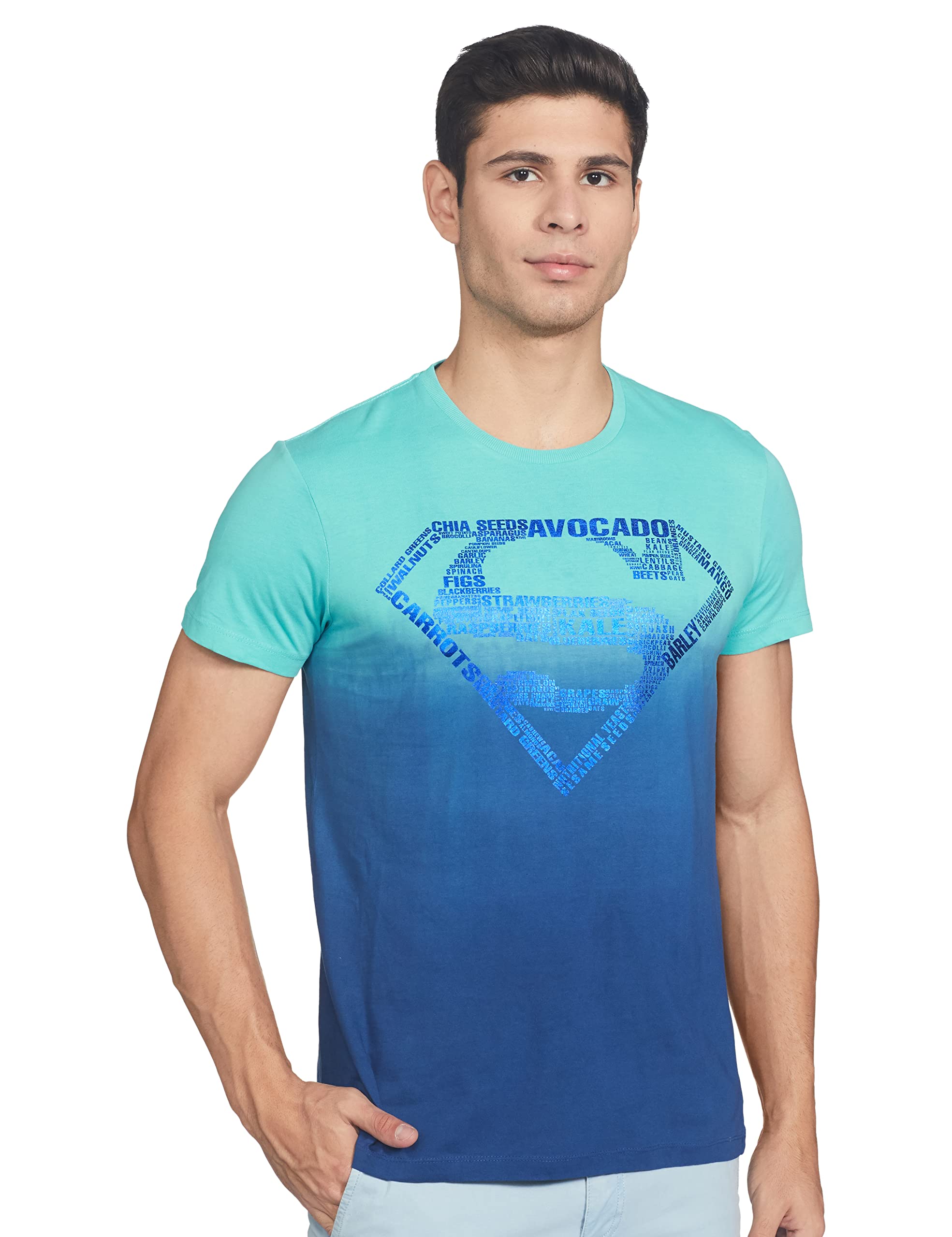 Free AuthoritySuperman Printed Tshirt for Men