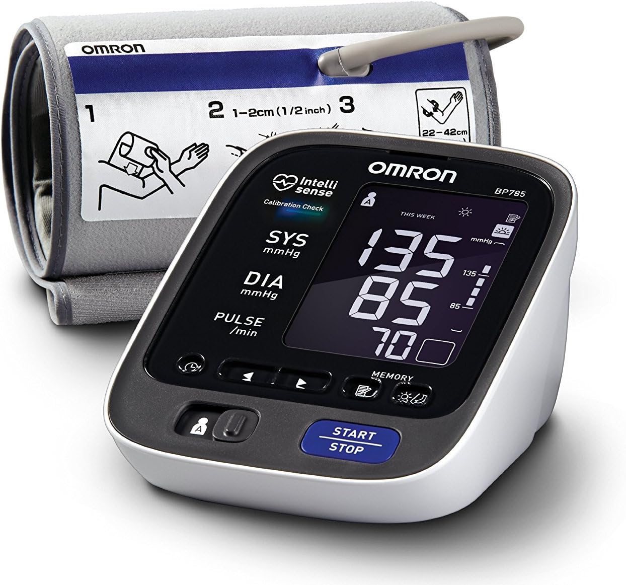 Omron HEM-780 Automatic Blood Pressure Monitor with Comfit Cuff