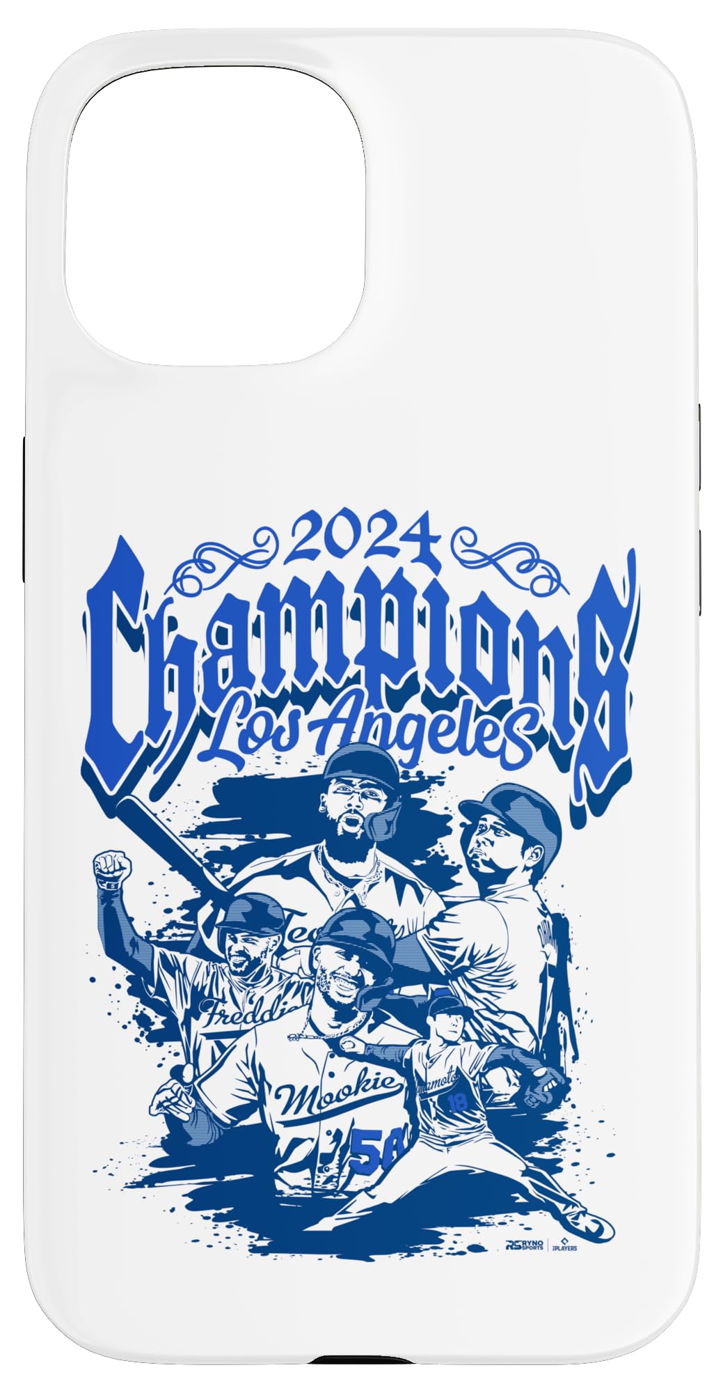 2024 Champs – LA Team 5 Players – Los Angeles Baseball Case for iPhone 15