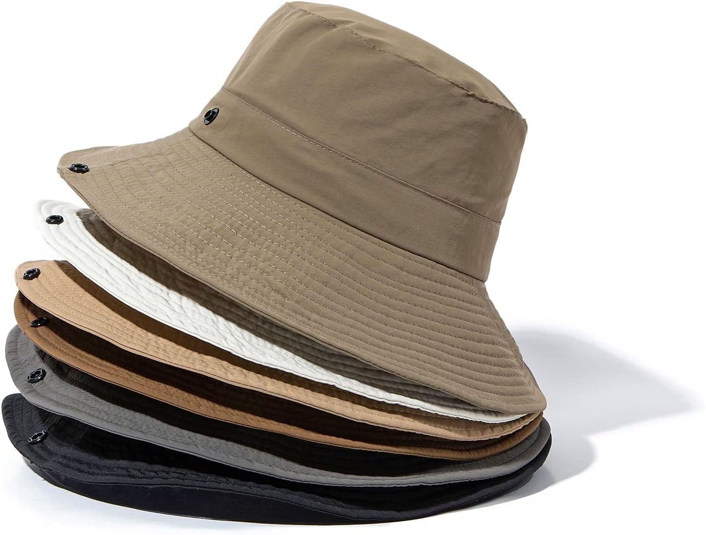 Clakllie Waterproof Fishing Hat Safari Cap Wide Brim Sun Hat Bucket Cap for Women Men Daily Wear Fashion Boonie Cowboy Caps - Image 7