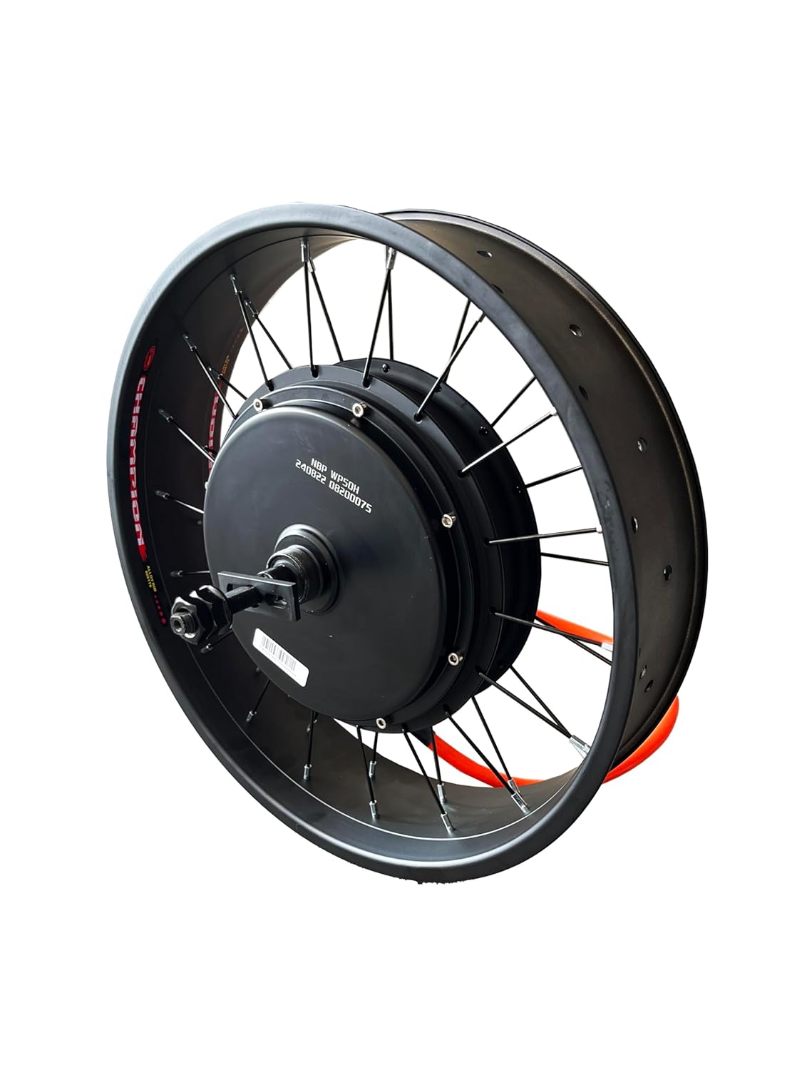 USA Warehouse ! QS 205 170mm Dropout 5000W Fat Motorwheel with Spokes,20 * 4.0 100mm Fat Width Rim with 3T /3.5T/4T/5T QS 5000W Fat motorwheel with Single Freewheel (3T ; 20 * 4.0)
