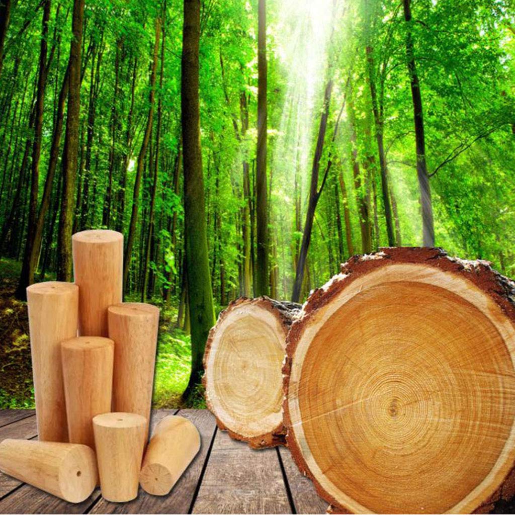 Buy Furniture Feet Solid wood tapered, oak coffee table legs support