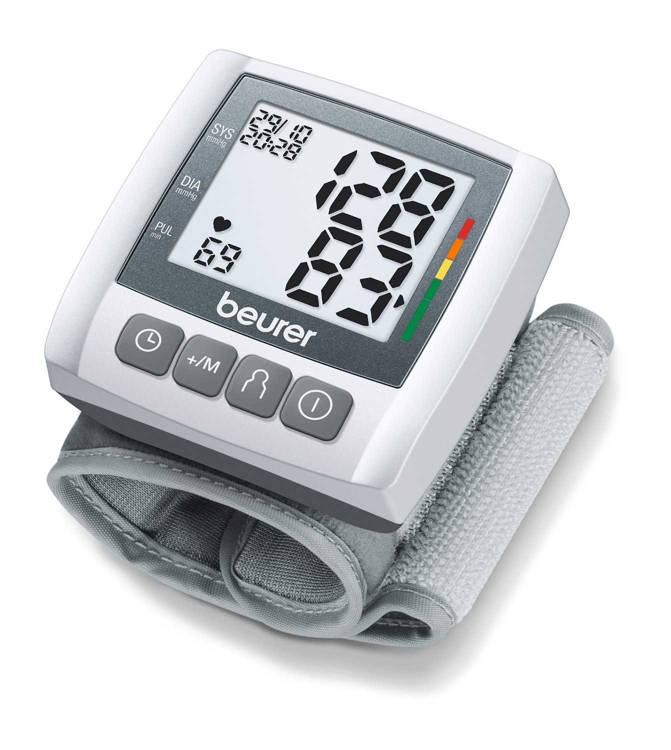 Beurer Blood Pressure Monitor-Wrist Cuff Automatic Digital Blood Pressure Meter, Accurate BP Machine for Home Use, Large Display, Irregular Heartbeat Detector Grey-image-36