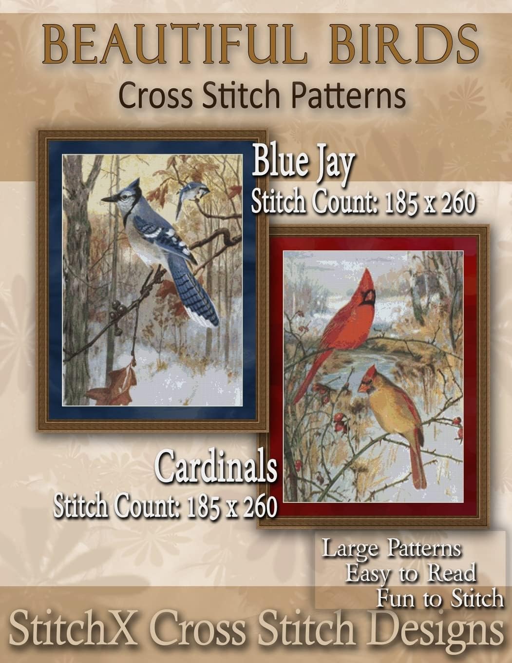 Beautiful Birds Cross Stitch Patterns Paperback – June 7, 2014