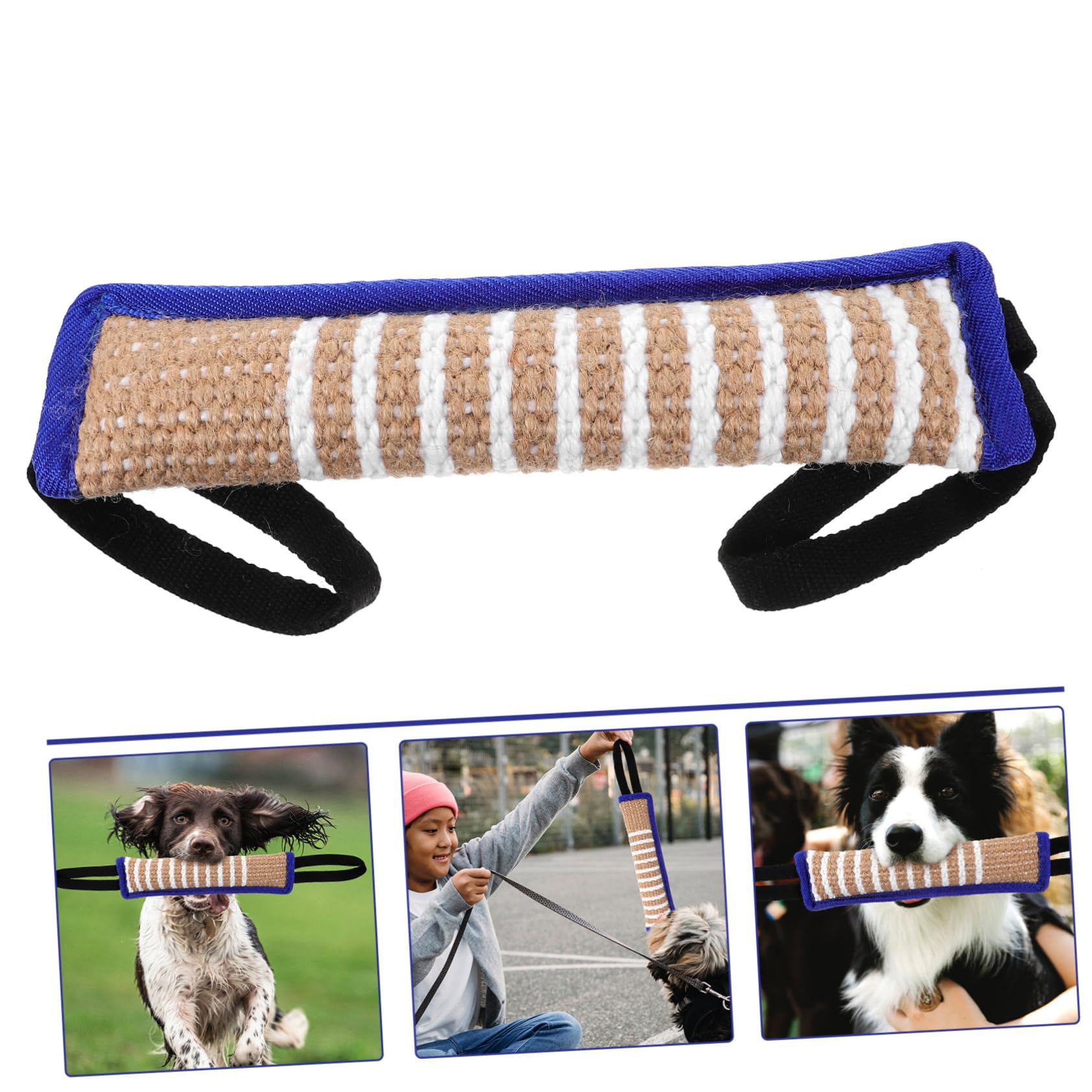 Kisangel 5piezas Almohada De Jute para Perros Juguete Interactivo Resistente para Morder para Entrenamiento De Cachorros y Perros Previene El Dañado De Muebles