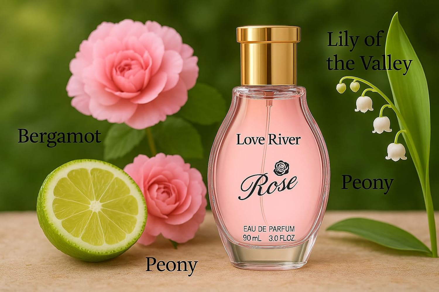Women's Perfume, Luxurious Long Lasting Eau de Parfum for Ladies, Floral Fragrance with Bergamot, Peony, Lily of the Valley, 90mL, 3.0 FL.OZ. - Image 2