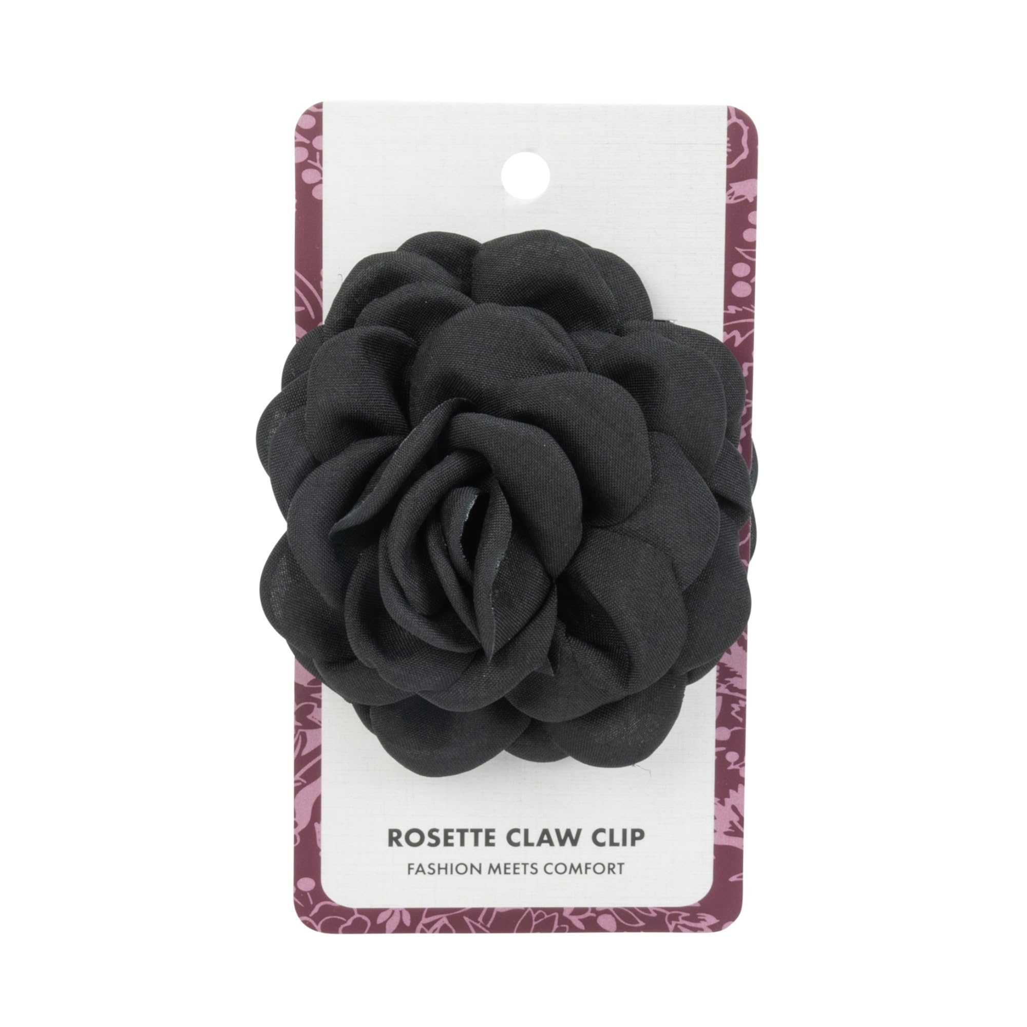 Wet Brush Fabric Claw Clip