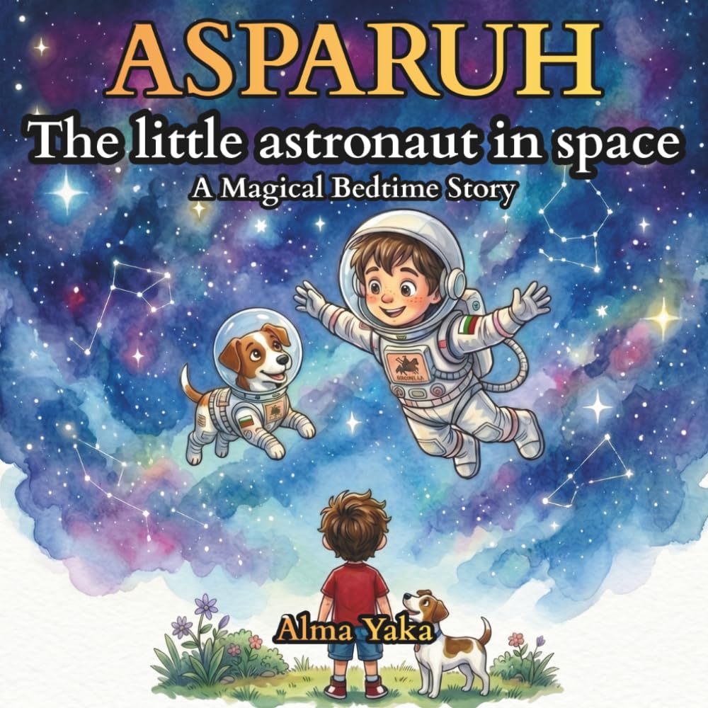 Asparuh the Little Astronaut in Space: A Magical Bedtime Story About Dreams and Courage (Asparuh Adventures)