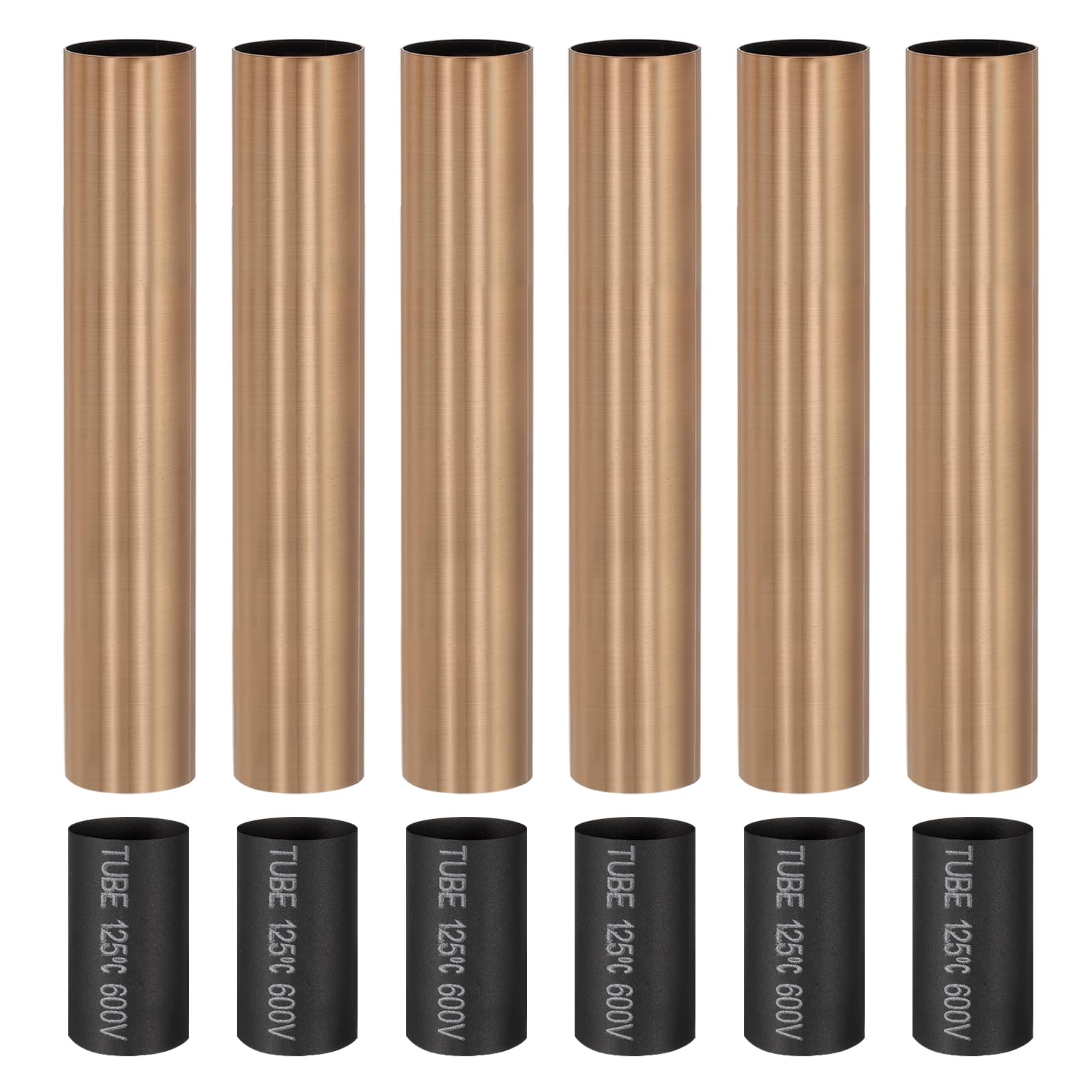 PATIKIL 5" Tall Candle Covers Sleeves