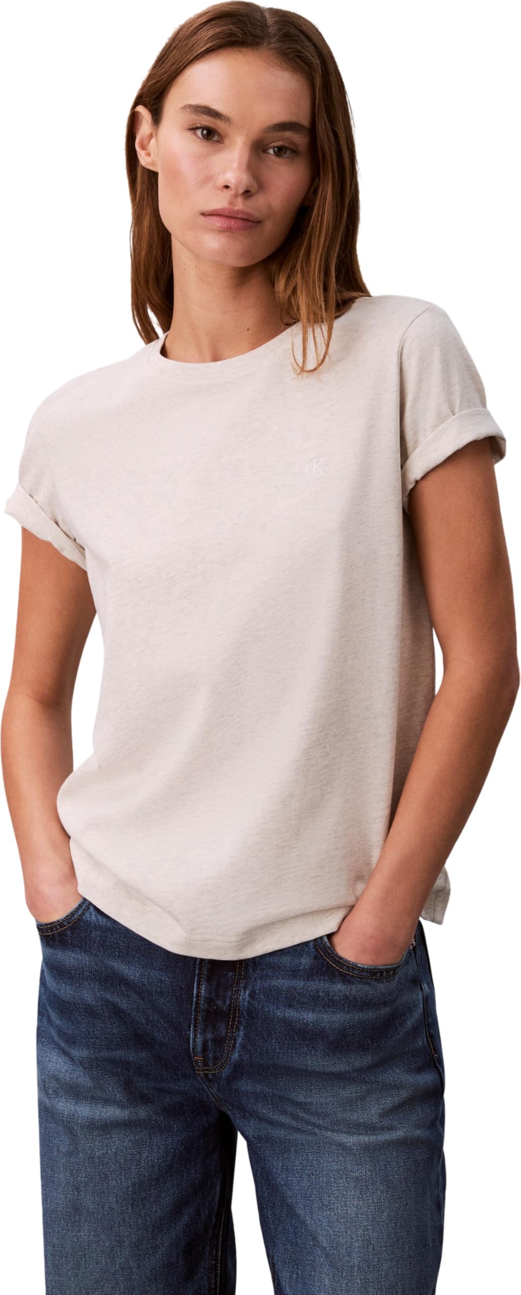 SS MONOGRAM CREW TEE Tişört Kadın