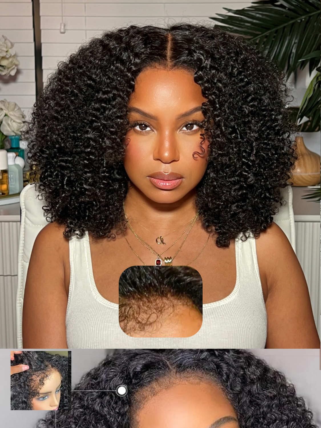 Beauty Forever Bye Bye Knots Wig 7x5 Pre Everything 4C Kinky Curly Edges Put on and Go Glueless Wigs with Invisible Knots Pre Cut Lace Human Hair Wig