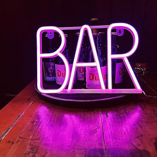 Miniatura 6 de Letreros de barra de neón para bar en casa, decoración de pared LED para fiesta, luz de neón para decoración de carrito de bar, bistró, club, pub,