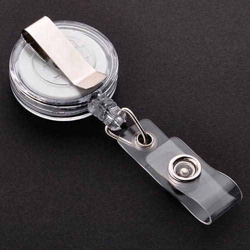 Miniatura 2 de GOGO 1000Pack Ronda Venta al por mayor Carretes de cordón de soporte de insignia de enfermería - Negro sólido