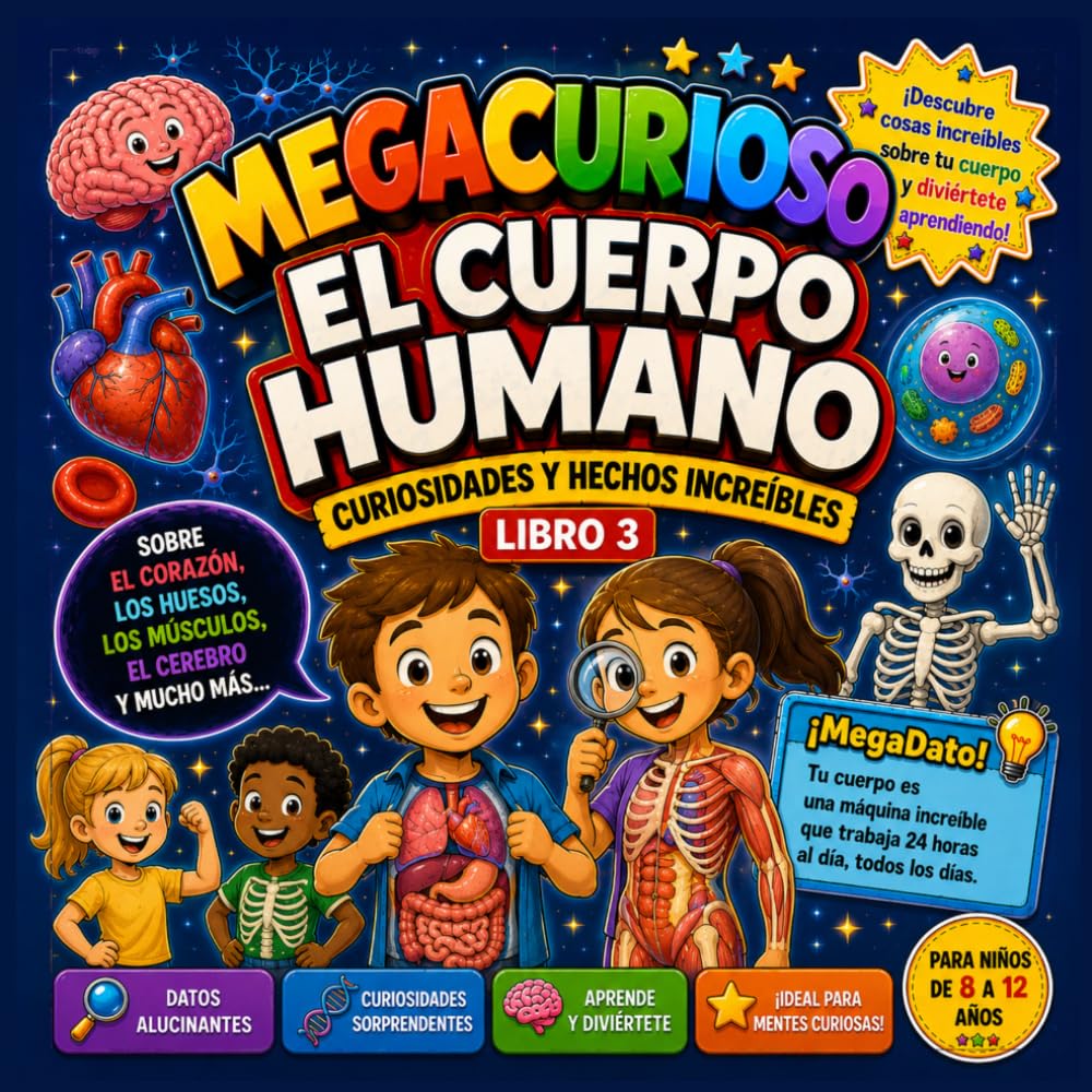 MEGACURIOSO: EL CUERPO HUMANO