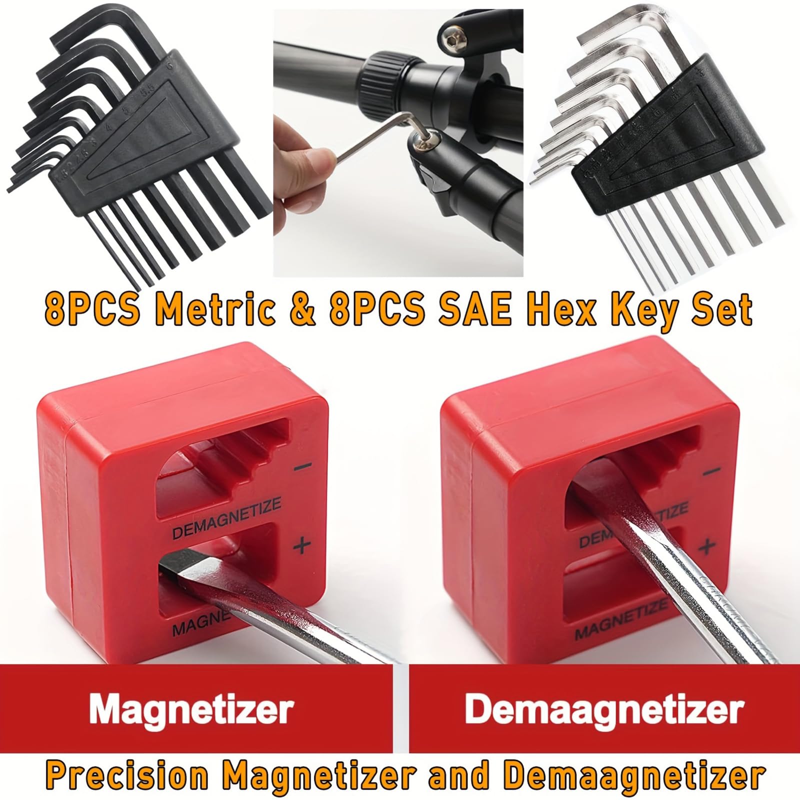 Juego de destornilladores magnéticos de 118 piezas, con carraca y soporte de pared, juego de destornilladores de precisión para electrónica, coche, hogar, juego de puntas CR-V con almacenamiento