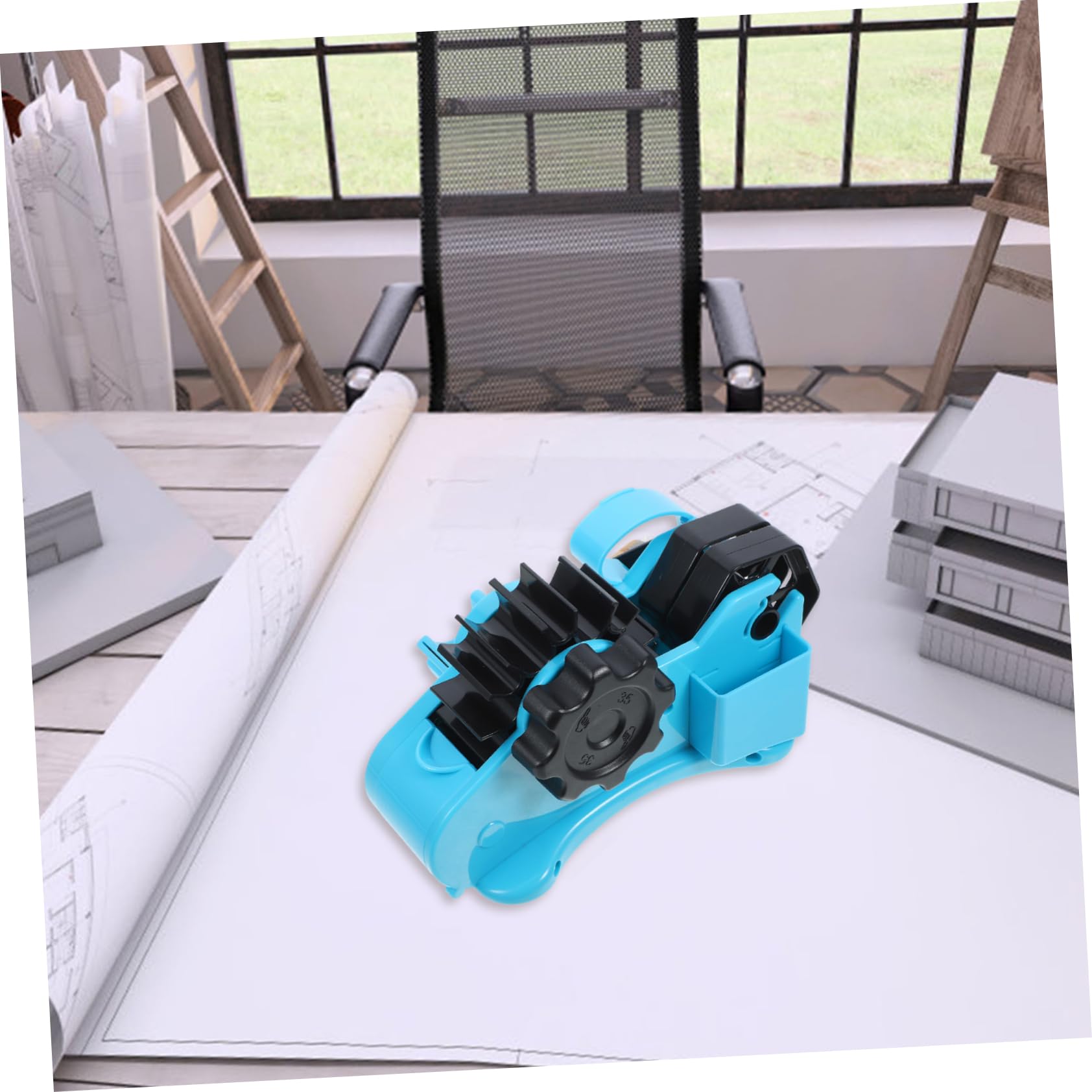 jojofuny Dispenser per Nastro Adesivo Multifunzione Taglierina, Leggero in Abs, Design Elegante per Uffici e Progetti Artistici