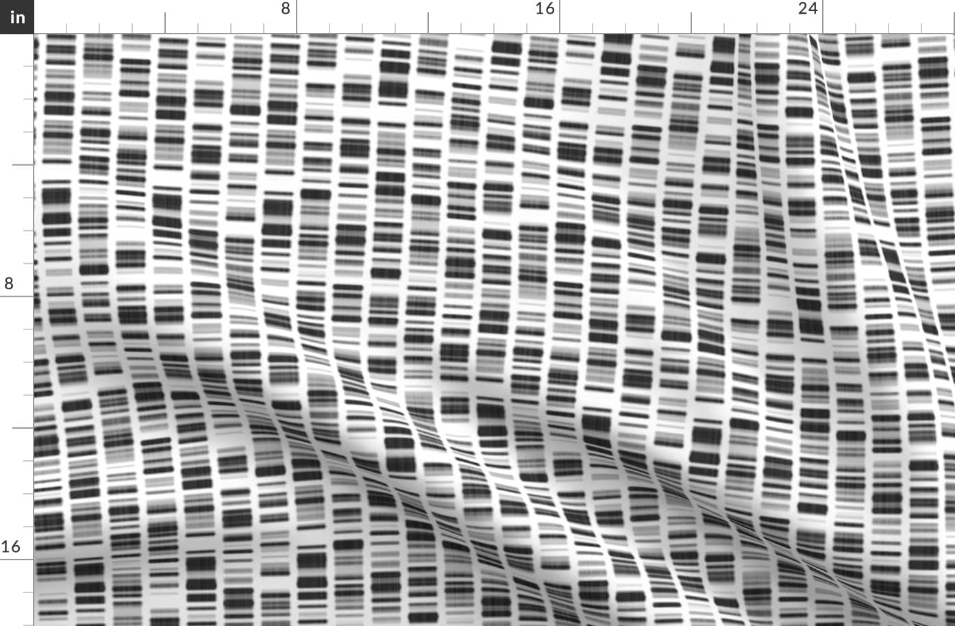 Spoonflower Fabric - DNA Print Black White Genetic Geek Doctor Medical Hospital Printed on Organic Cotton Sateen Fabric by The Yard - Sewing Quilting Apparel Home Decor