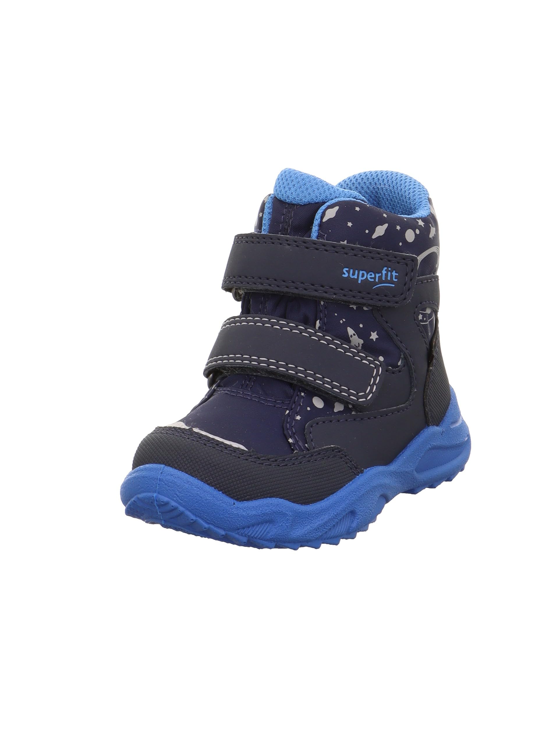 Superfit Boys Glacier Snow Boots, Blue 8000, 4 UK