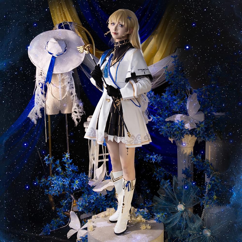 鳴潮 フィービー コスプレ 衣装 Amazon.co.jp: 鳴潮 フィービー コスプレ衣装 セット 小物+帽子