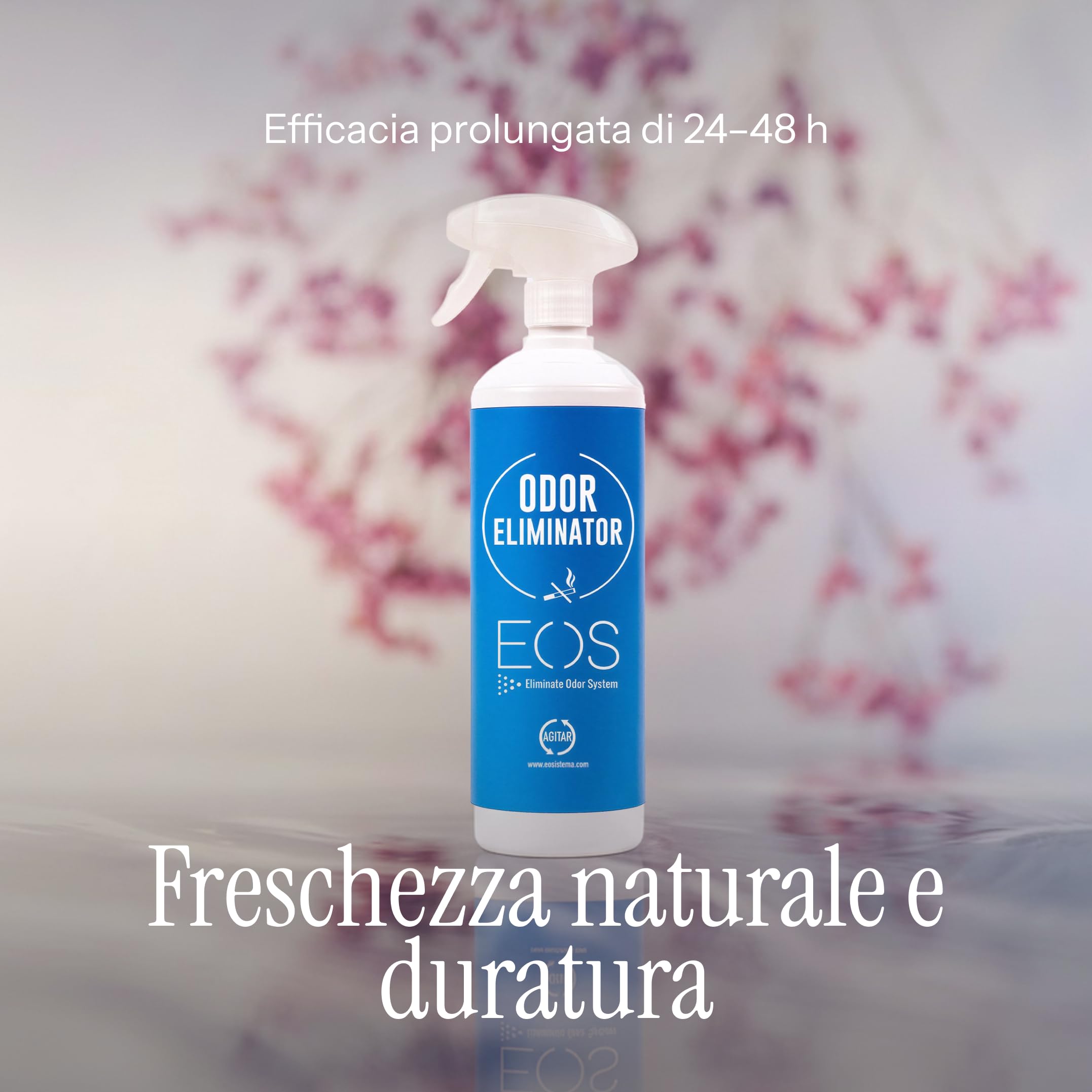 Spray Elimina Odori Ambiente | Neutralizzatore di cattivi odori più persistenti | Spray Igienizzante Tessuti, Tappezzerie e Tutte le Superfici | Antiodore per Casa | Profumatore per Ambienti
