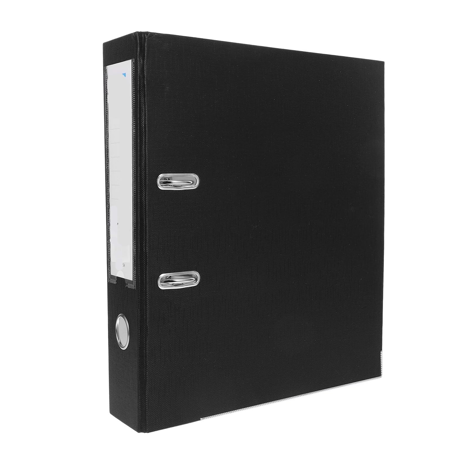 Kontoauszugsordner Arched Punch Hole Office Lever Files Pen Binder with Clip Folders Document Organizer(Black)