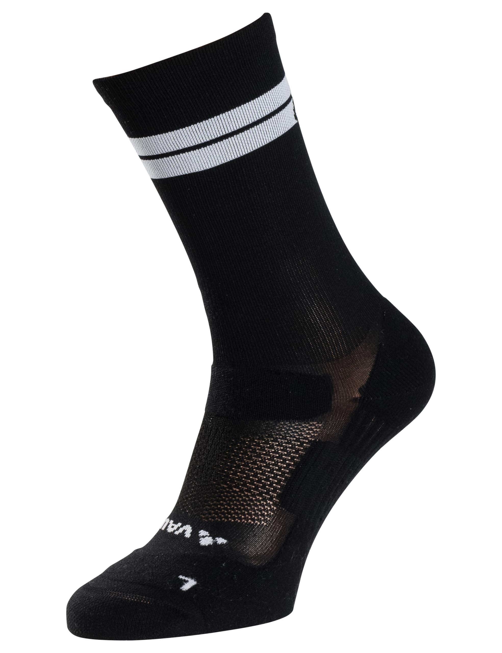 VAUDE Socken Bike Socks Mid II, ergonomisch gepolstert und atmungsaktiv, trocknet schnell, elastisch