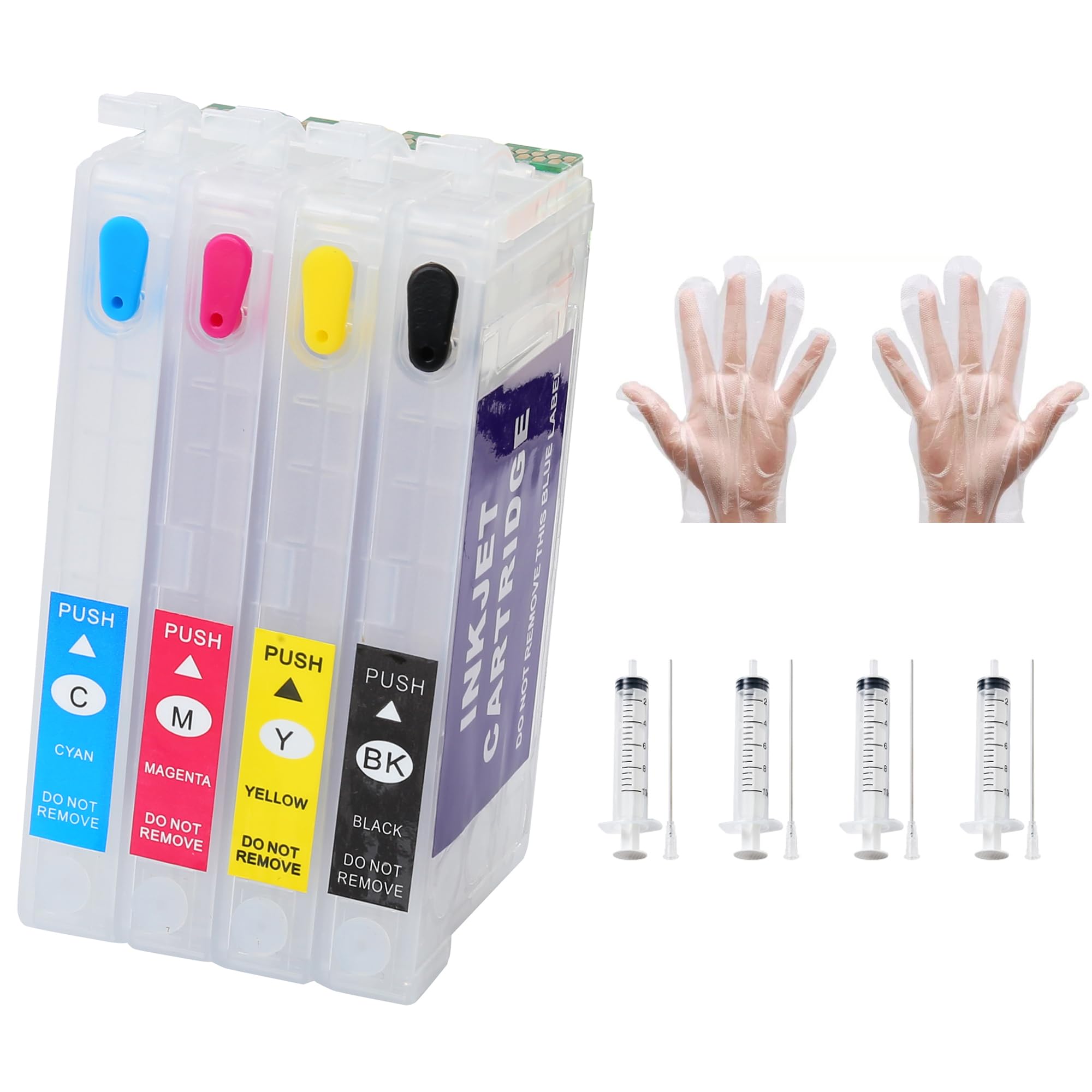 Wiederaufbereitete 812XL nachfüllbare leere Sublimationstintenpatronen mit Einwegchip 812XL Workforce Pro WF-7840 WF-7820 WF-7310 EC-C7000 Drucker für regulären oder Sublimationsdruck