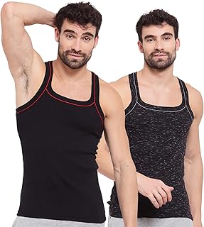 sporto Men's Round Neck Solid Vest, Premium Super Soft Cotton, Ultra Light (Combo Pack)-picture-52