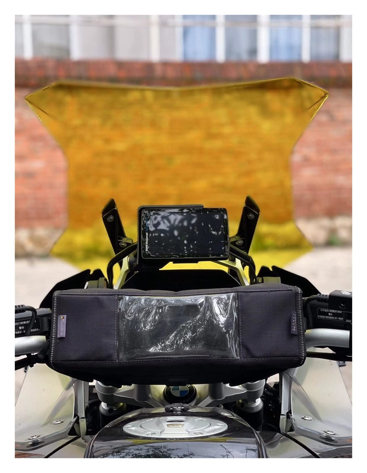 Déflecteurs BMW R 1200GS 1250GS Pare-Brise Protecteur d'écran pour LC pour GS 1200 1250 pour ADV pour L'Aventure (Couleur : Le Noir)