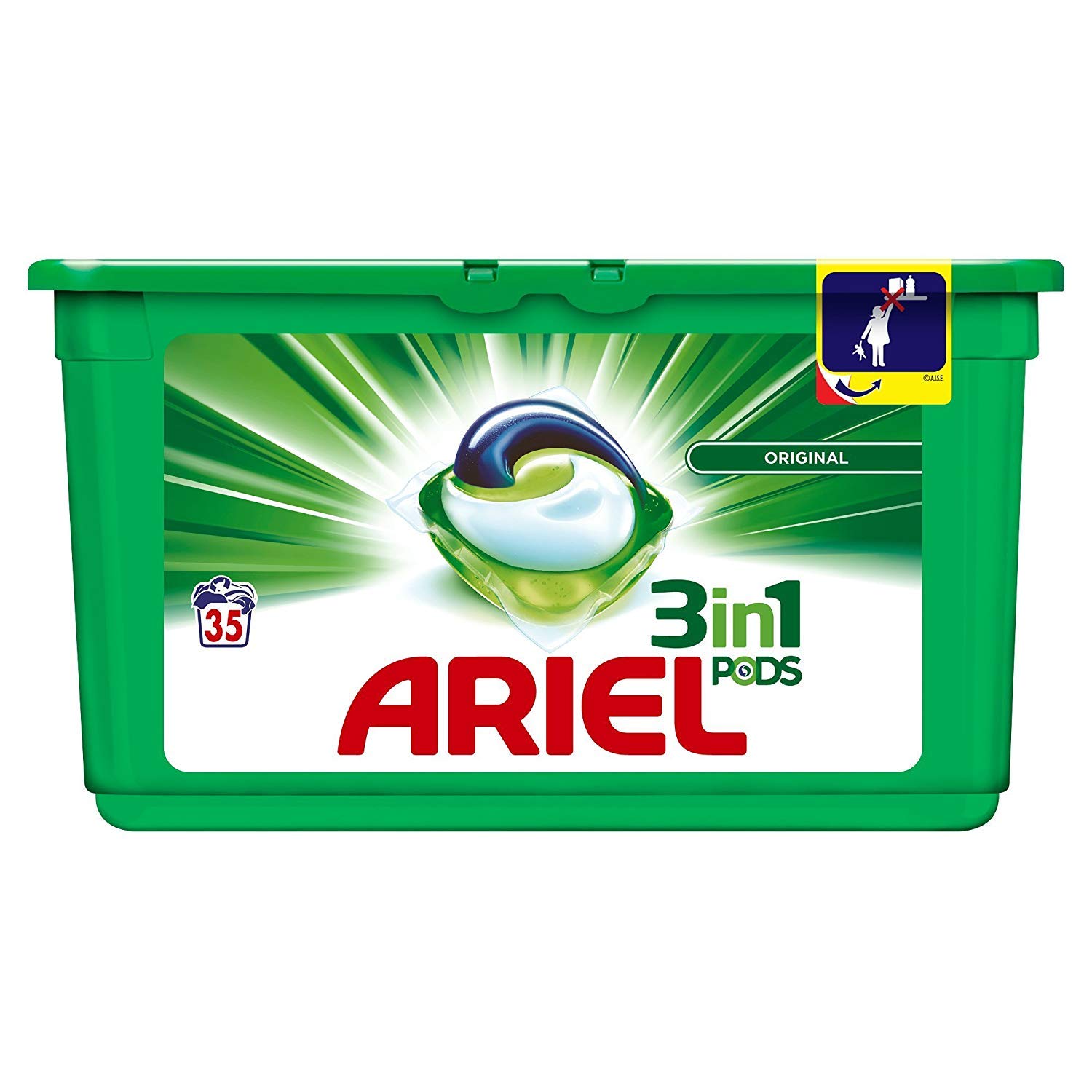 Ariel - Cápsulas de lavado regular, talla única