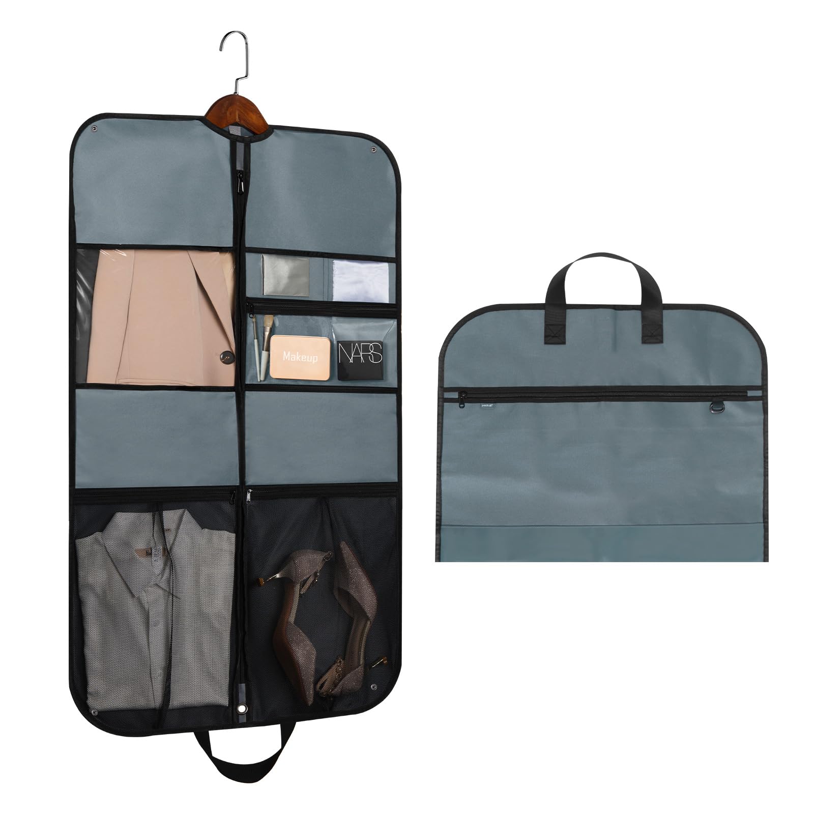 Amazon.co.jp: pack all ガーメントバッグ 防塵 撥水 型崩れ防止 靴も