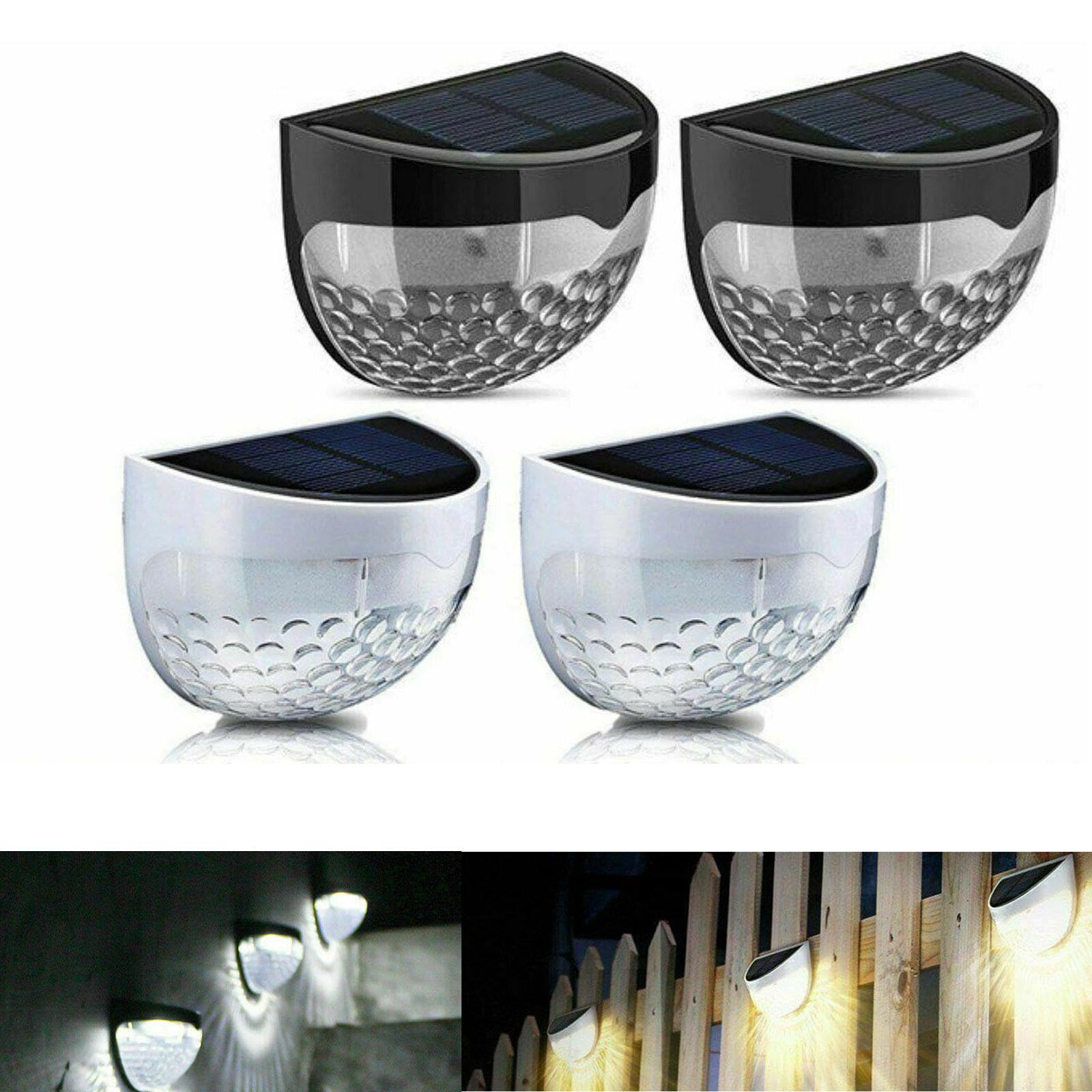 Outdoor Solar Light Waterproof Balcony,Fence,Gate,Yard,Railing,Window Decor Light Garden lamp Home Stair Step Lights Balcony Led Solar Powered Lights, Warm Yelow (2)-image-34