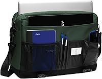 Vista 3 de Port Authority Maletín de mensajero para portátil de poliéster