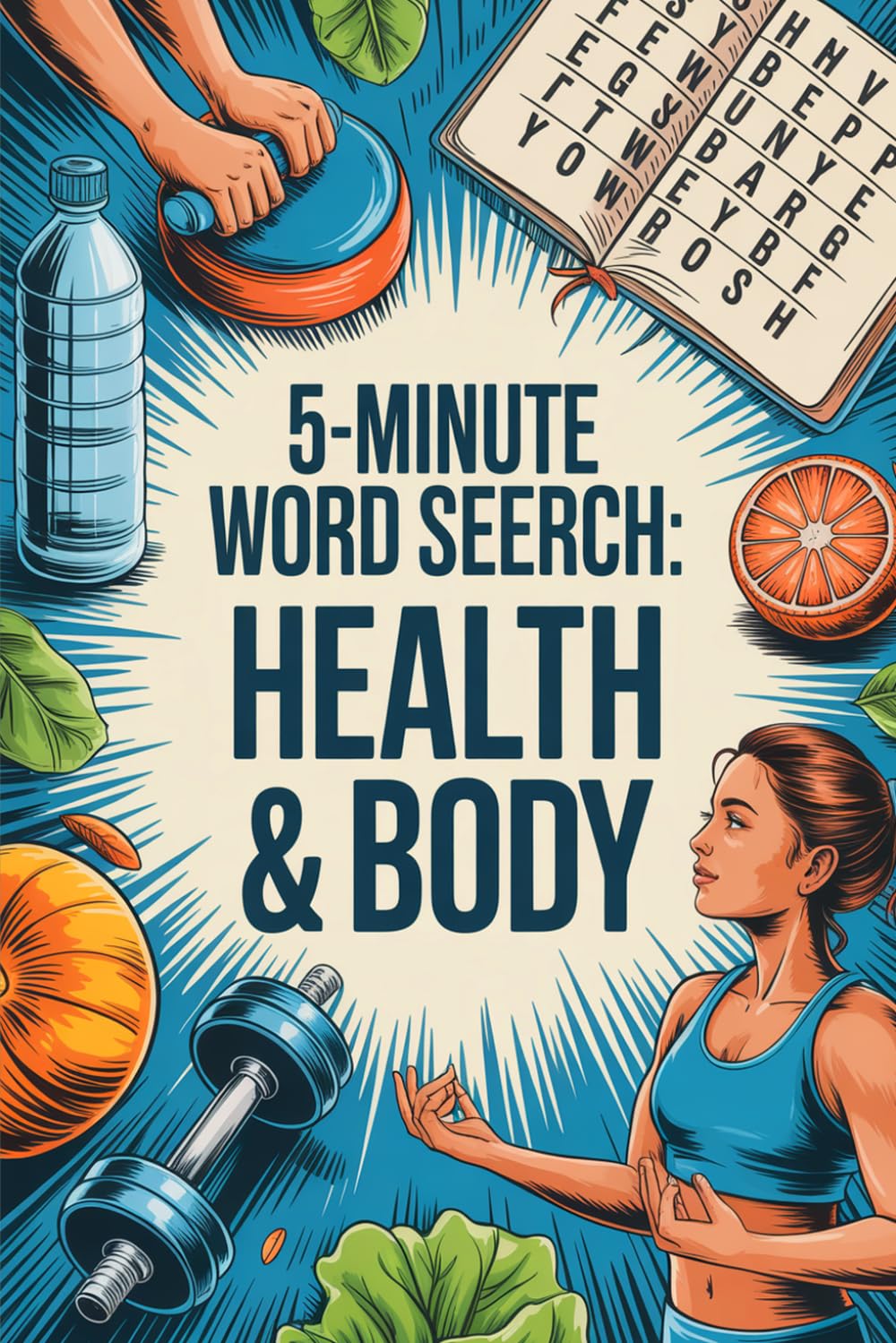 5-minute Word Search: Health & Body (Word Search Puzzle Book)