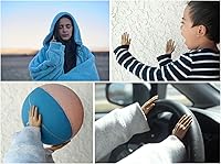 Vista 2 de Tiny Hands - Juguetes novedosos de 4.5 pulgadas Bronceado izquierdo y derecho + mano del dedo medio Marionetas de plástico con palos de sujeción