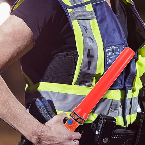 Miniatura 7 de Generic Varita de advertencia LED con correa de muñeca portátil a prueba de golpes, luz de dirección de tráfico para conciertos de aeropuerto,